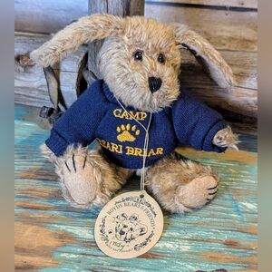 Boyds Bears Camp Bear Briar Plush Indy (Spring 2000) Style 91757-14